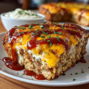 Cheesy Meatloaf Casserole