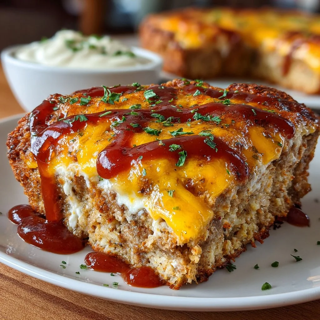Cheesy Meatloaf Casserole